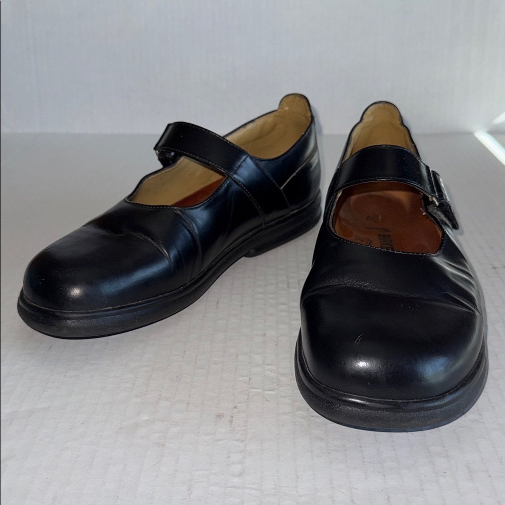 Footprints By Birkenstock Annapolis Black Mary Jane Shoes - Picture 2 of 13